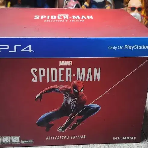 PS4 스파이더맨 컬렉터즈 에디션 피규어