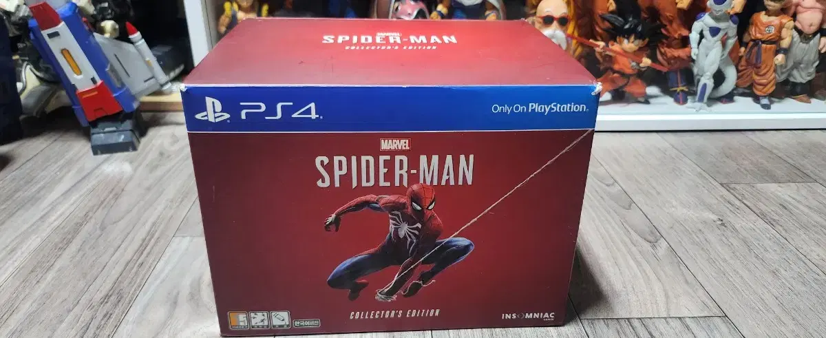 PS4 스파이더맨 컬렉터즈 에디션 피규어