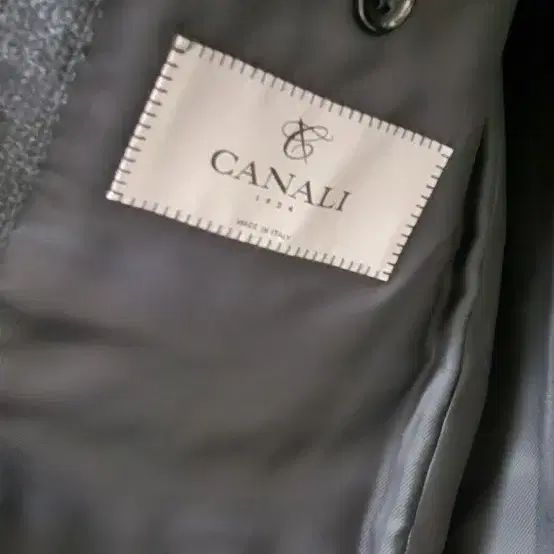 카날리, 까날리(Canali) 싱글 차콜 울코트 50