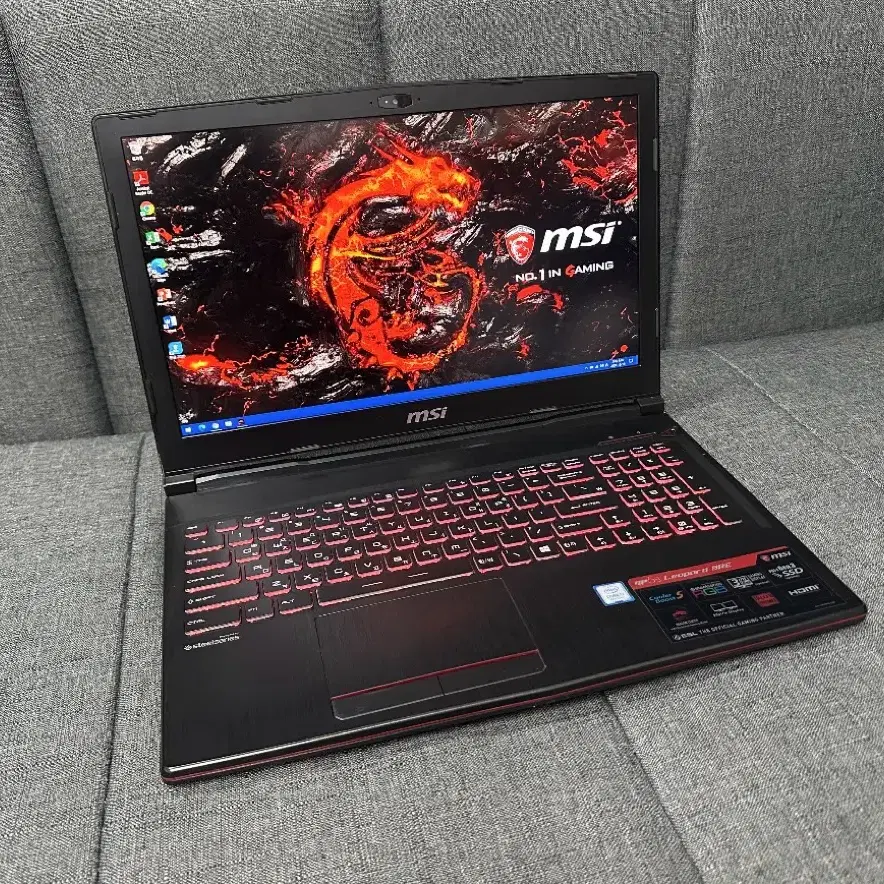 무료배송 msi gp63 8re고사양 게이밍 노트북(롤, 배그, 오버워치