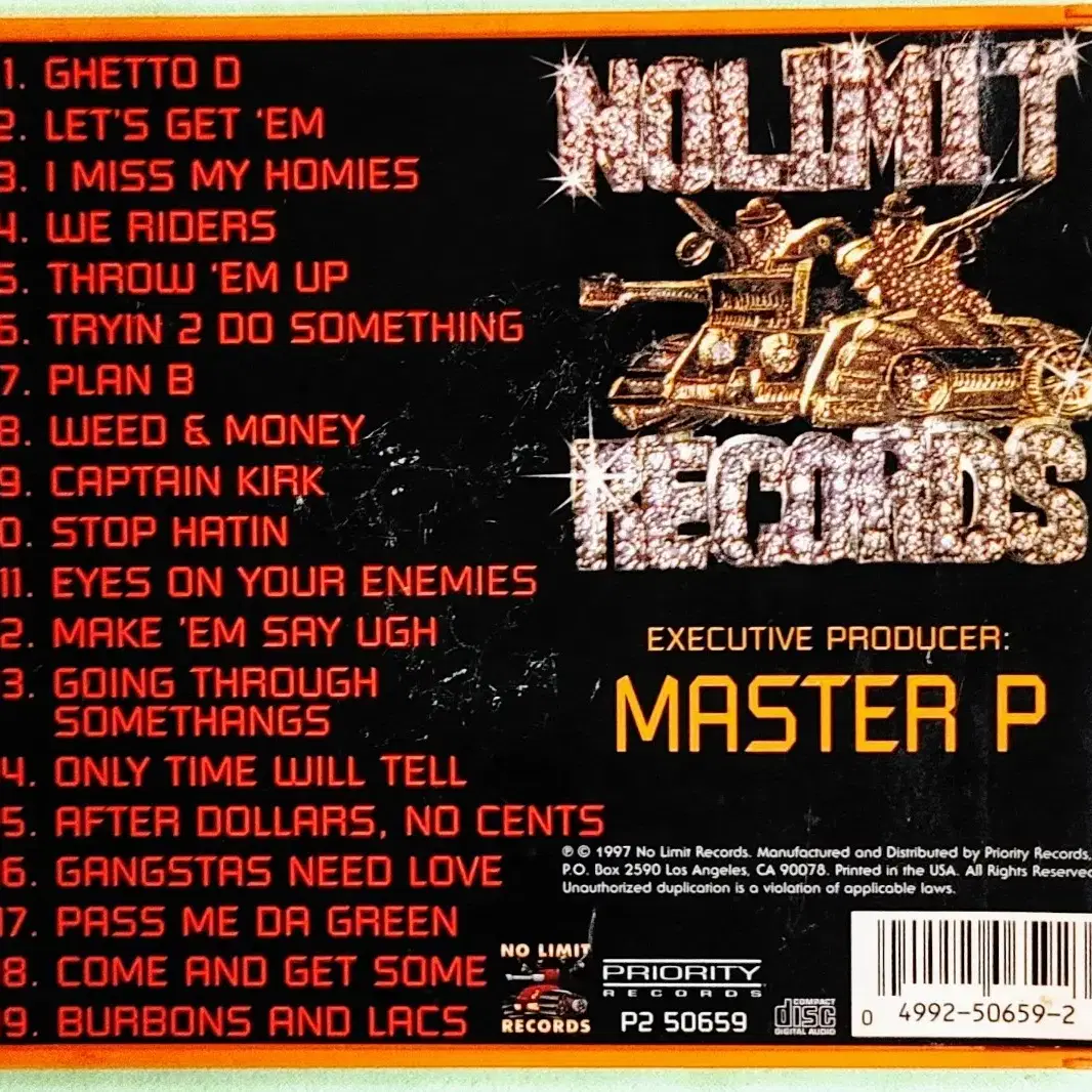 Master P - Ghetto D CD