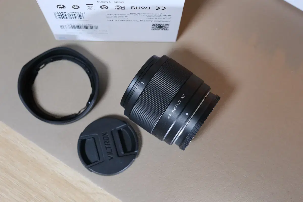 빌트록스 af 56mm f1.7 후지 x마운트