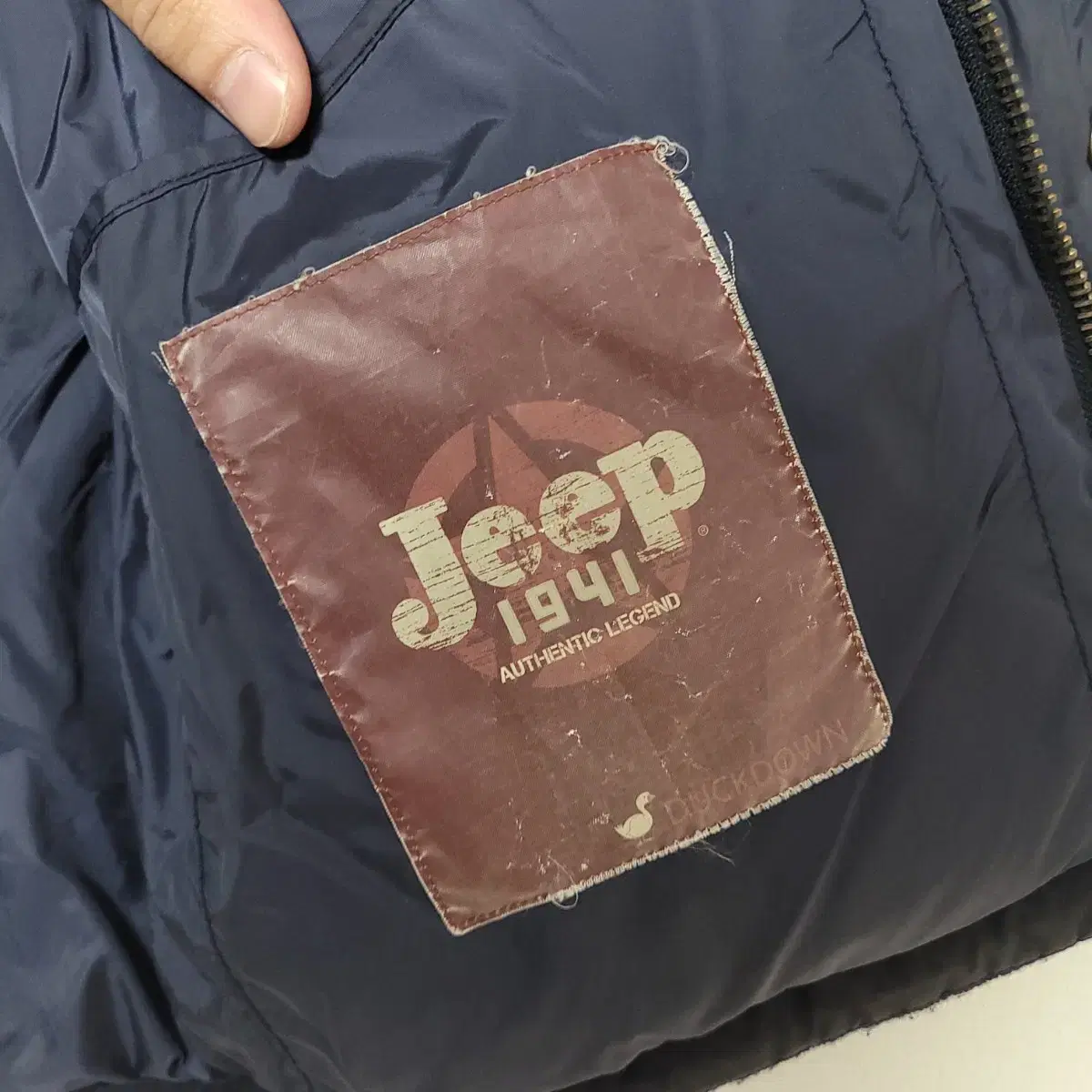 (100) Jeep 지프 사파리 패치 조끼 패딩 베스트