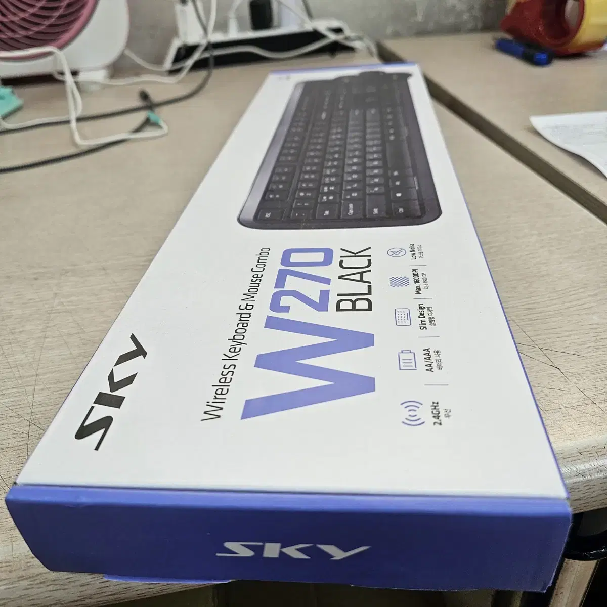 (무료배송)sky w270 블랙 키보드