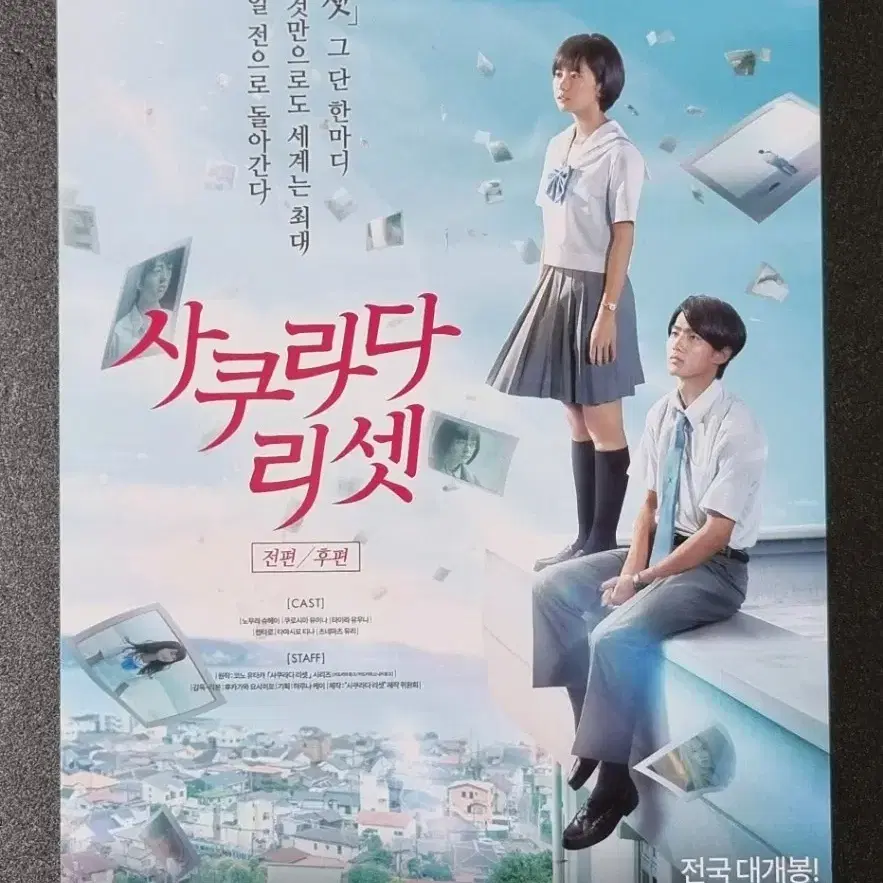 [영화팜플렛] 사쿠라다리셋 (2017) 일본영화 영화전단지