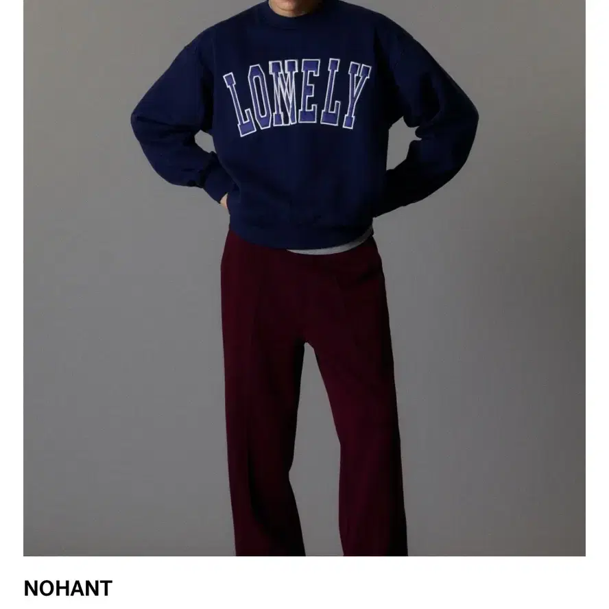 노앙 맨투맨 Nohant sweatshirt S