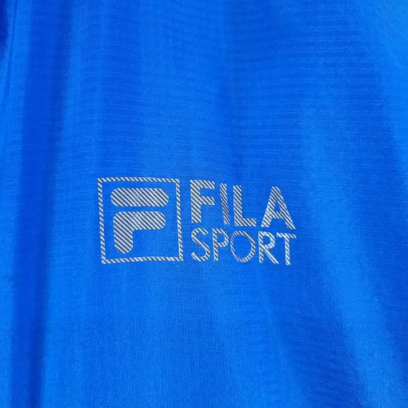 F2065 FILA SPORT 남100 블루 바람막이 자켓/더크