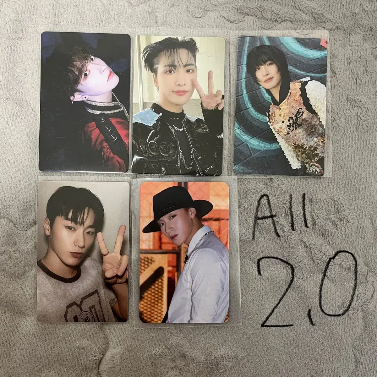 ateez hongjoong seonghwa san photocard bulk wts