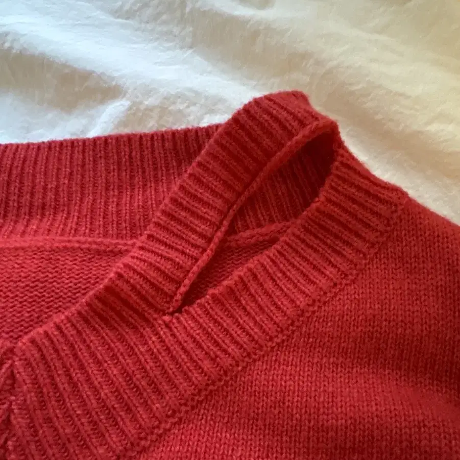 [환불불가]라츠유 Pheobes Knit Sweater Red 랏츠유