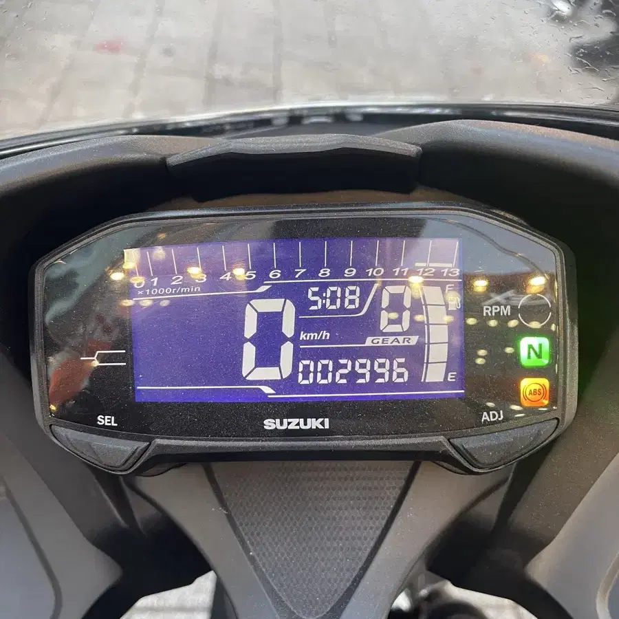 22년식 스즈키 gsx r125 검빨 3200km 신차급