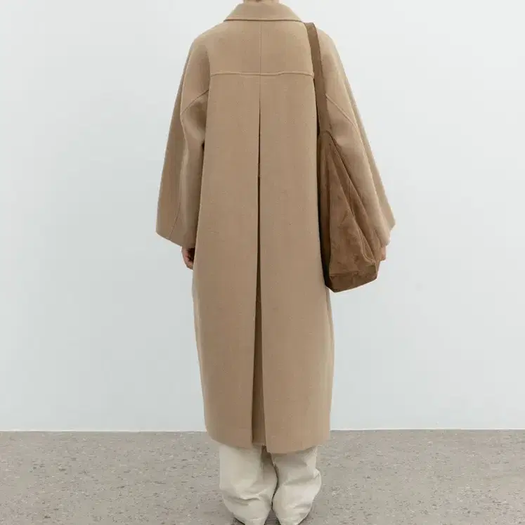 lfm Raglan Wool Long Coat / Camel