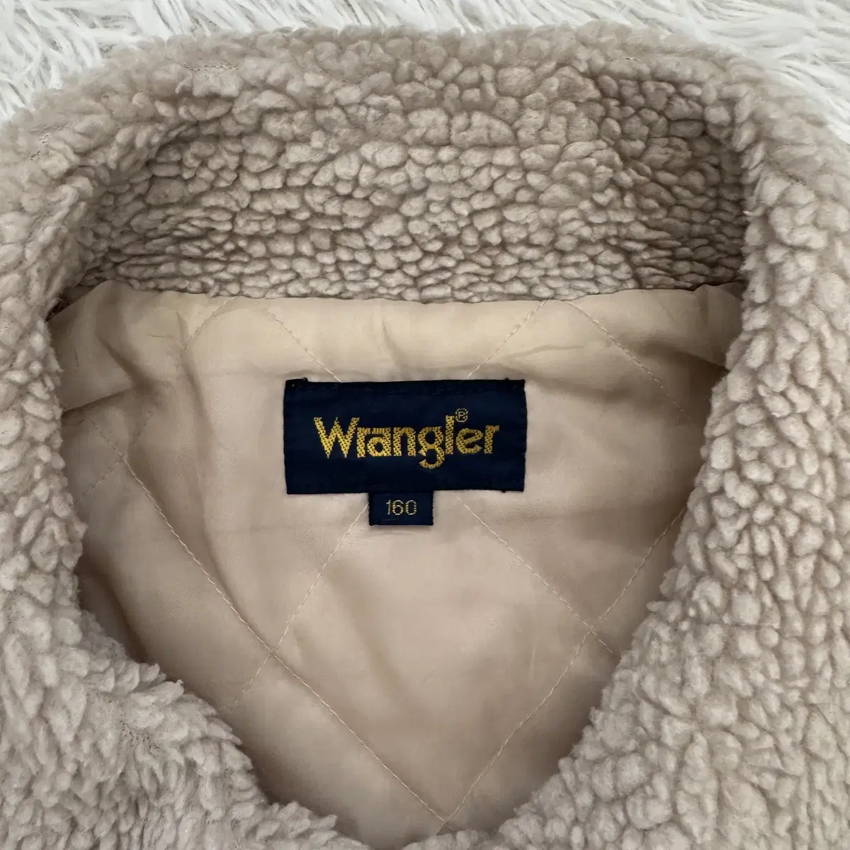 WRANGLER 일본 빈티지 무스탕 자켓 항공 자켓 아메카지 빈티지자켓