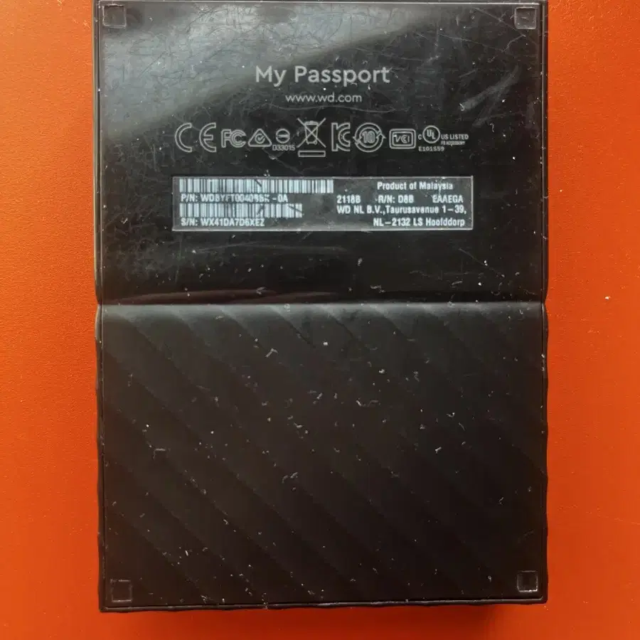 WD my passport 4tb 외장하드