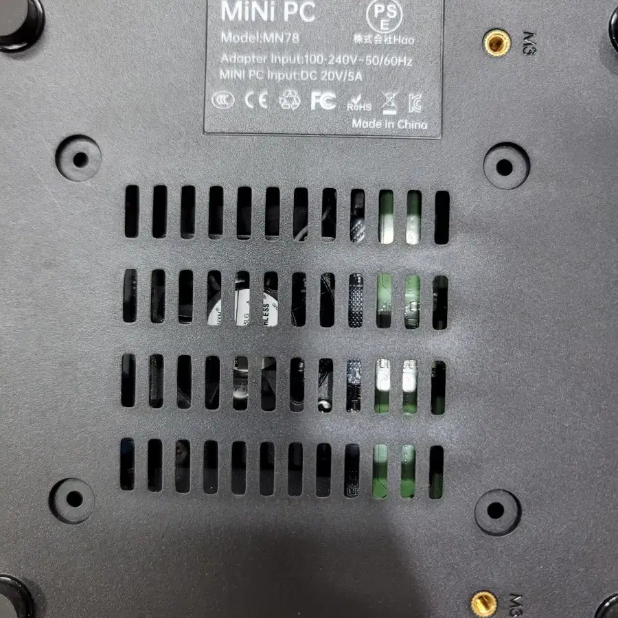 고스펙 미니pc 팝니다. MN78 mini pc