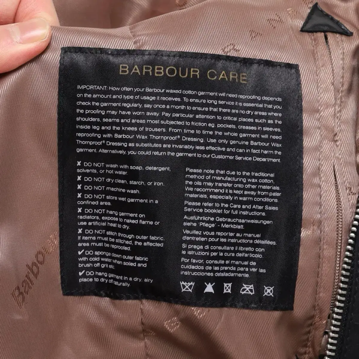 Barbour Wadeline Wax Parka