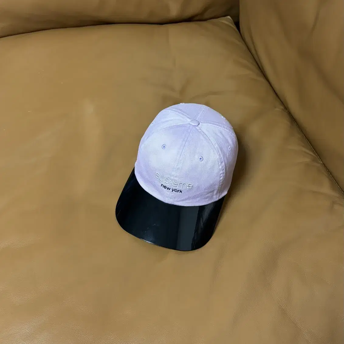 Supreme 슈프림 6패널 볼캡 모자 (Acrylic Visor)