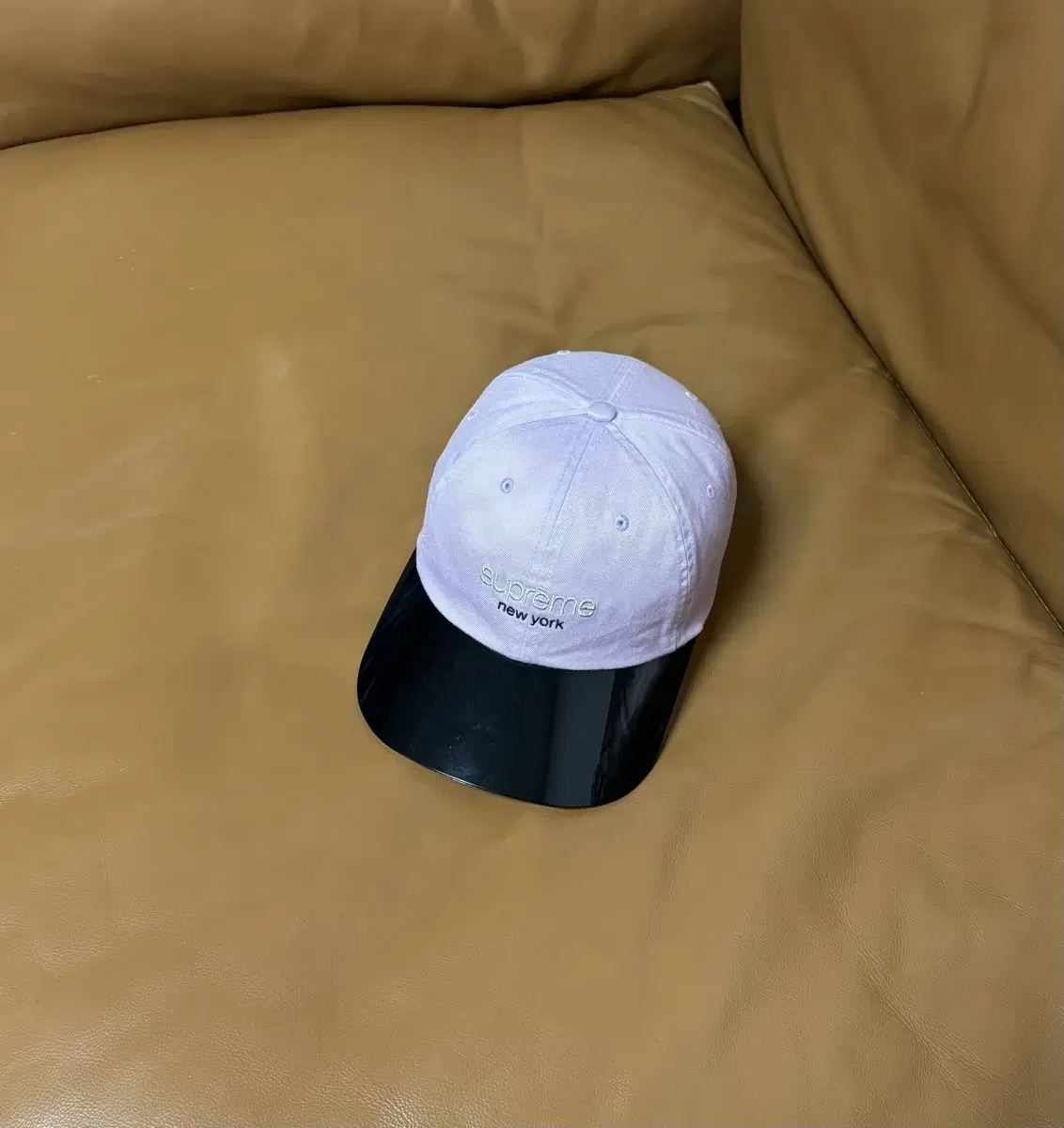 Supreme 슈프림 6패널 볼캡 모자 (Acrylic Visor)