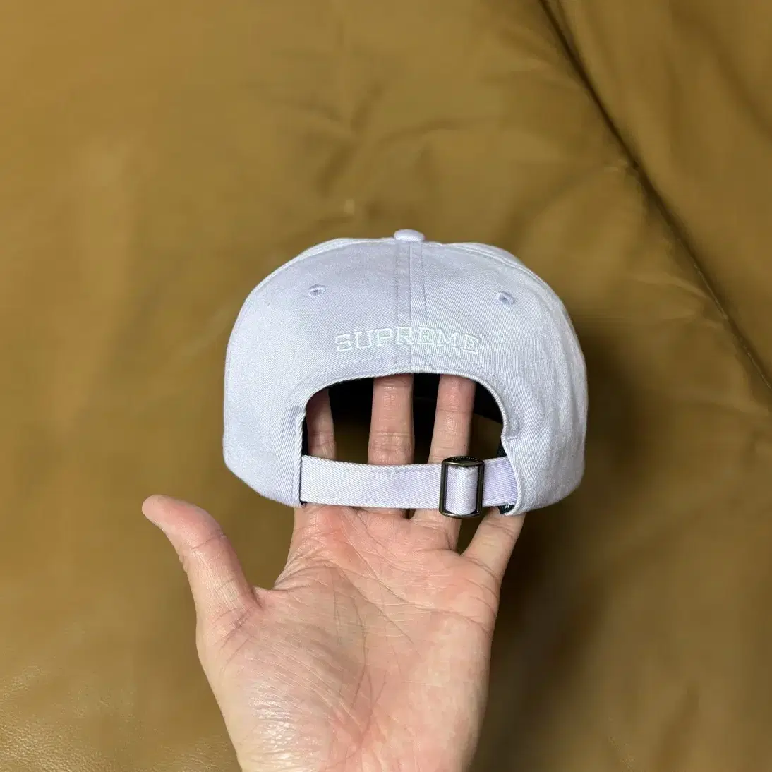 Supreme 슈프림 6패널 볼캡 모자 (Acrylic Visor)