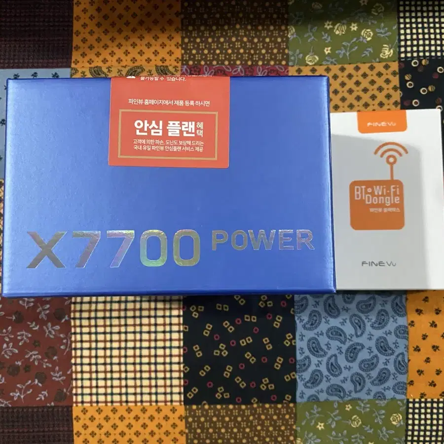 파인뷰 X7700 POWER 미개봉