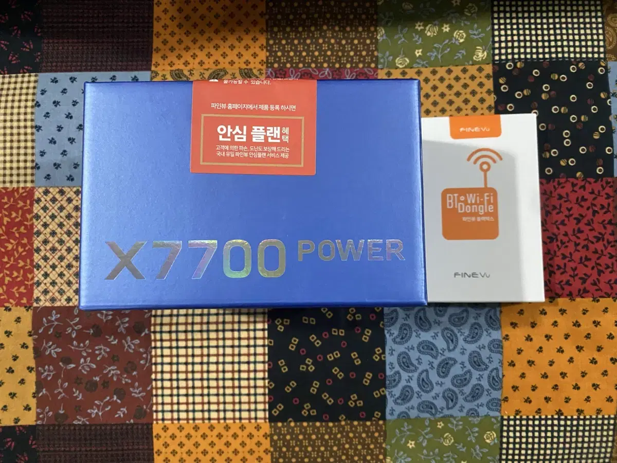 파인뷰 X7700 POWER 미개봉