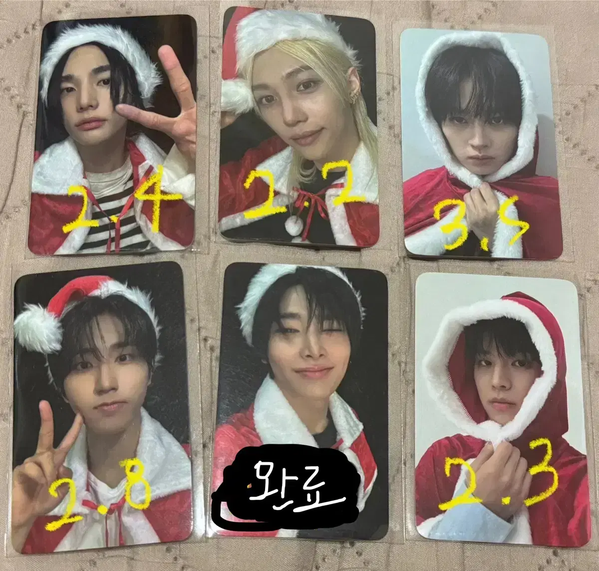 Skz straykids pop up MD Santa photocard WTS