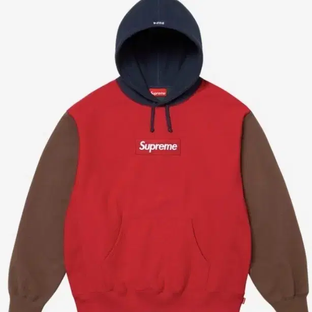 Supreme Box Logo Hooded Sweatshirt Multi