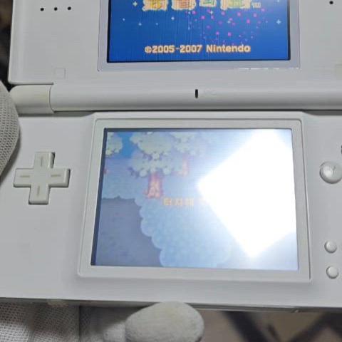 B+~A-급 닌텐도 DS Lite DSL 화이트 새터치판