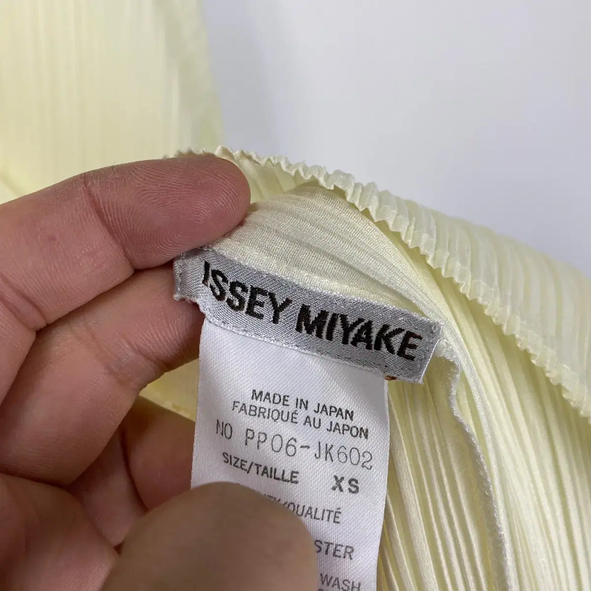 빈티지 ISSEY MIYAKE 플리츠탑