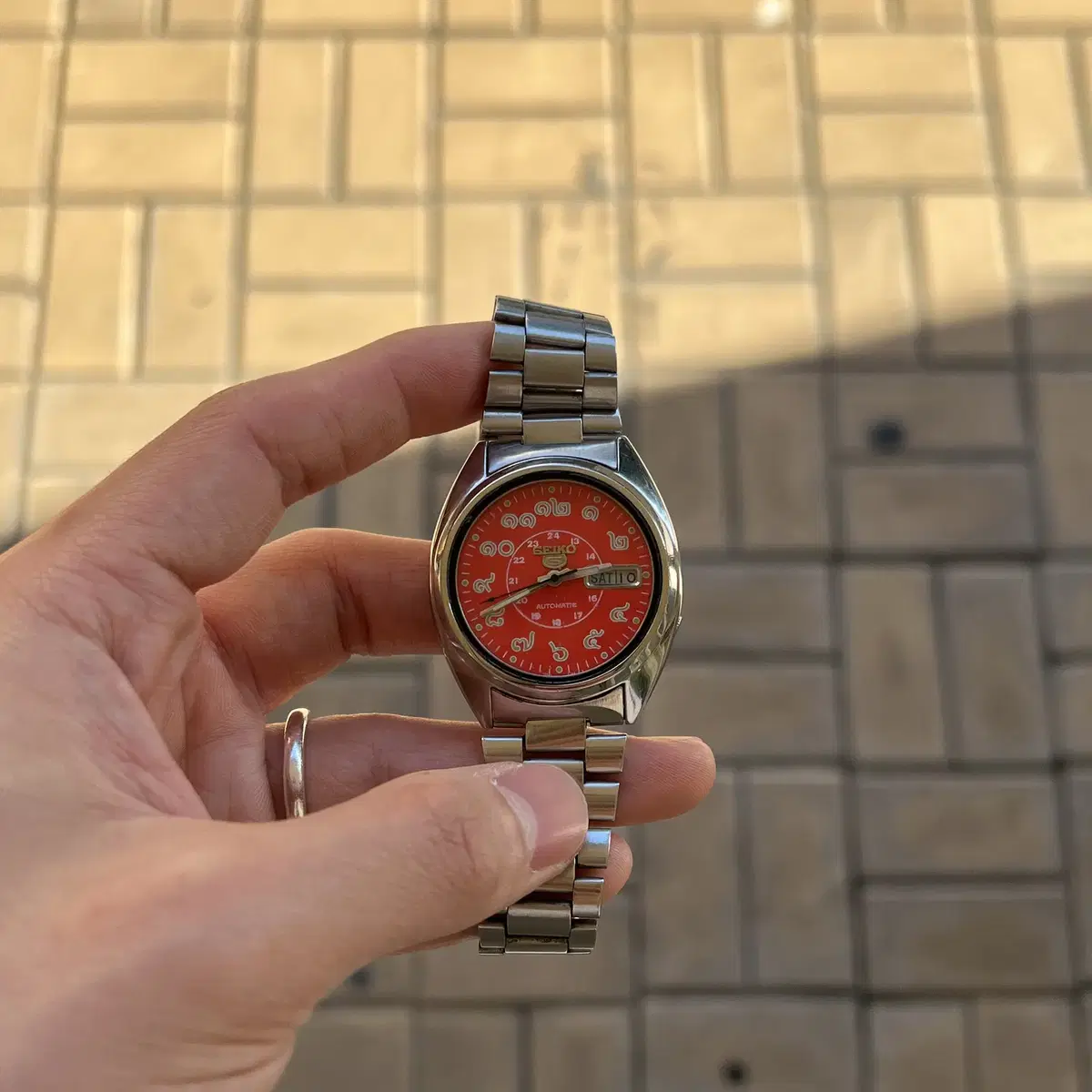 80s Seiko 빈티지 세이코 5 메탈 오토매틱