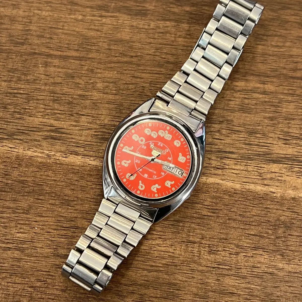 80s Seiko 빈티지 세이코 5 메탈 오토매틱