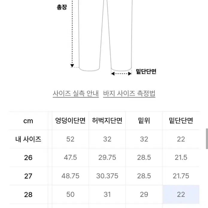 무탠다드 백사틴 오피서 팬츠 네이비 30