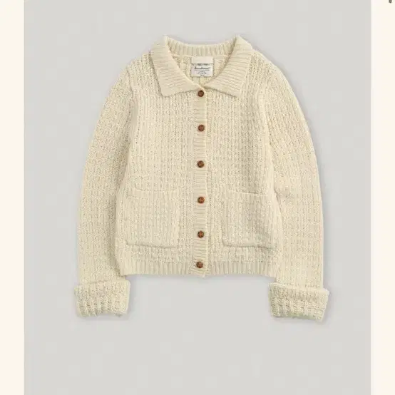 스무스무드 Hannah Collar Knit Cardigan