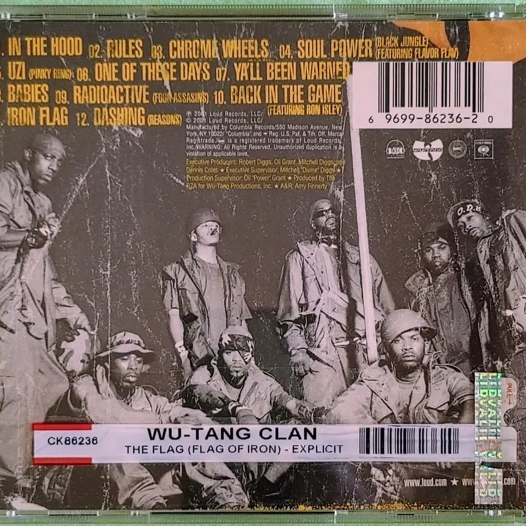 힙합 Wu-Tang Clan - Iron Flag CD 우탱