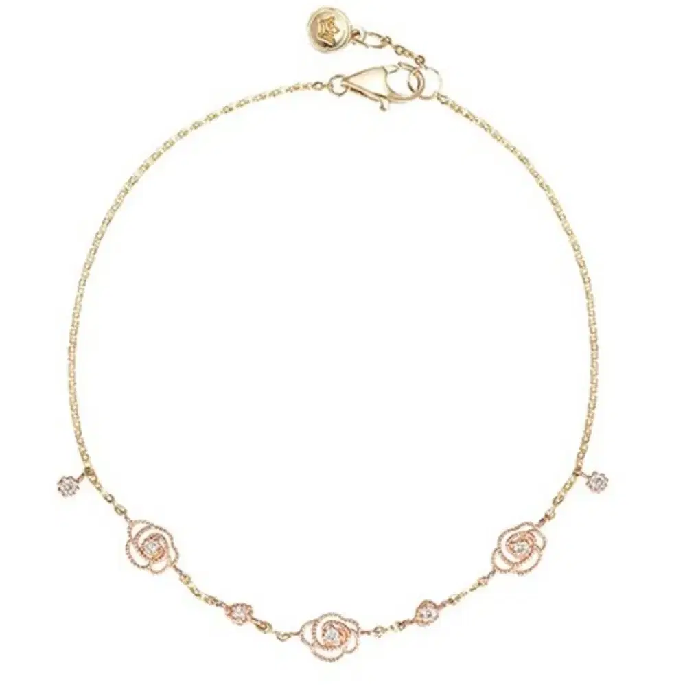 LA POEME Line Rosa 14K 골드 팔찌