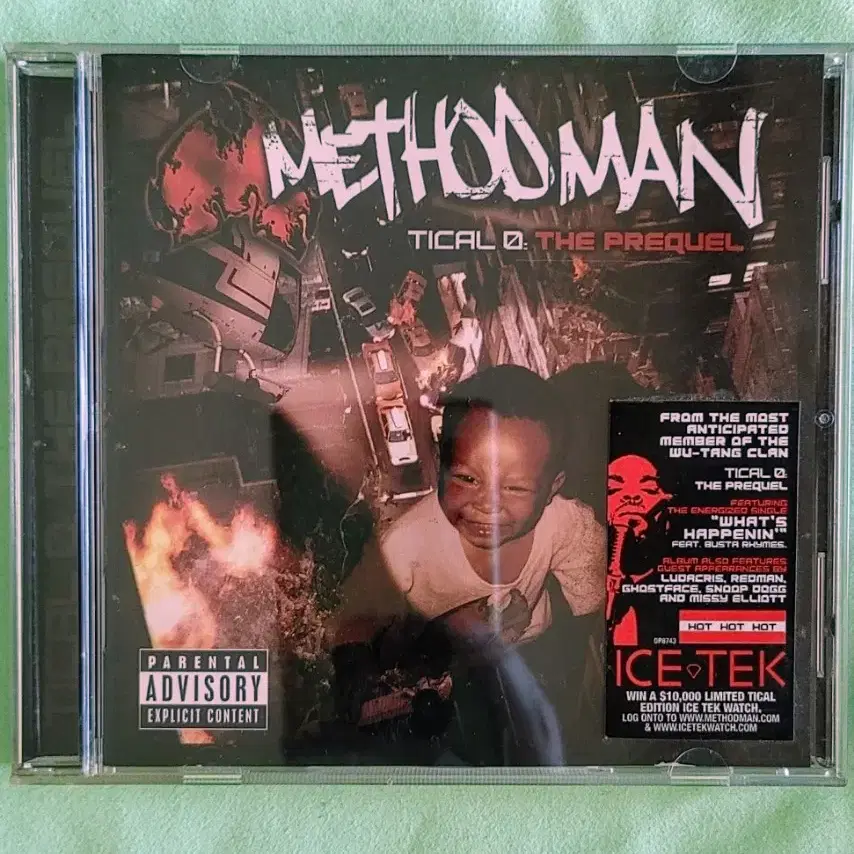 힙합 Method Man - Tical 0 CD 우탱