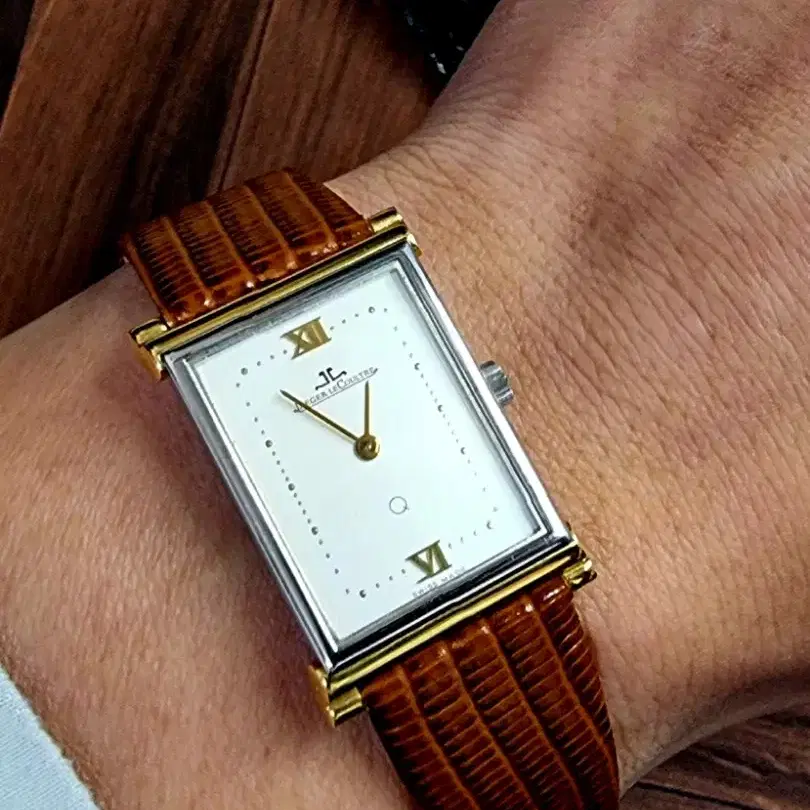 Jaeger lecoultre 20*30mm 남녀공용 쿼츠.