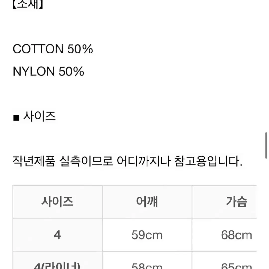 23fw 시오타 m65 m-65 피쉬테일 새상품급 4사이즈 판매