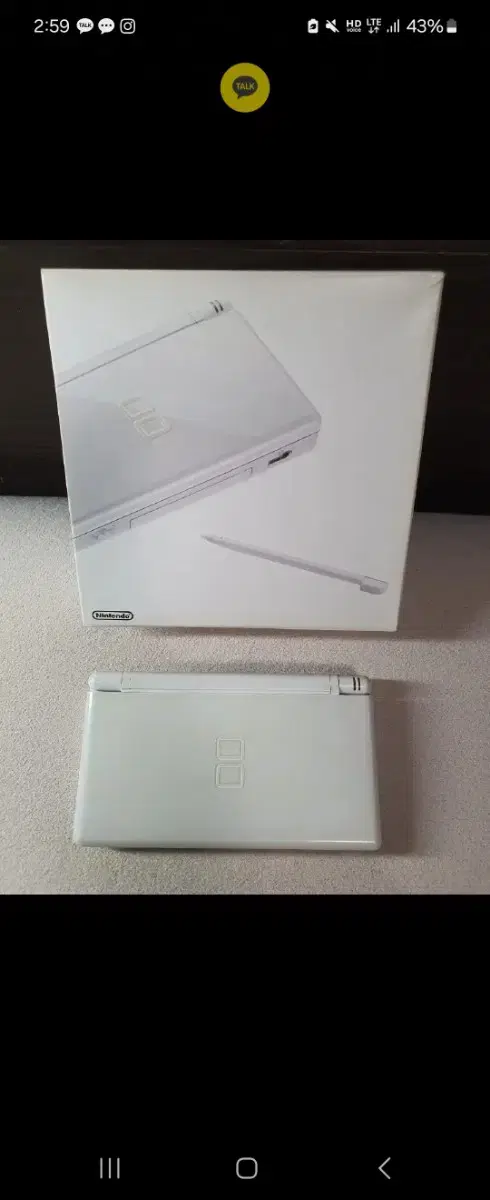 닌텐도 DS LITE 일본판 순정 박스세트 풀박스