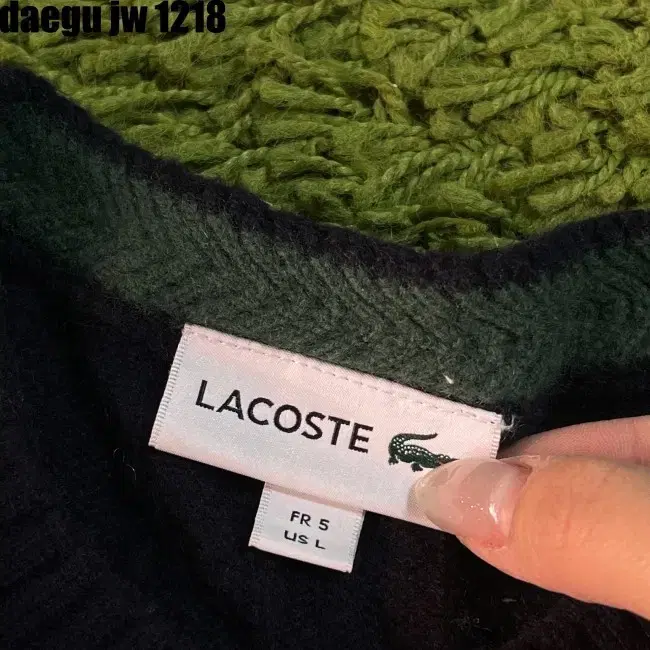 105 LACOSTE KNIT 라코스테 니트