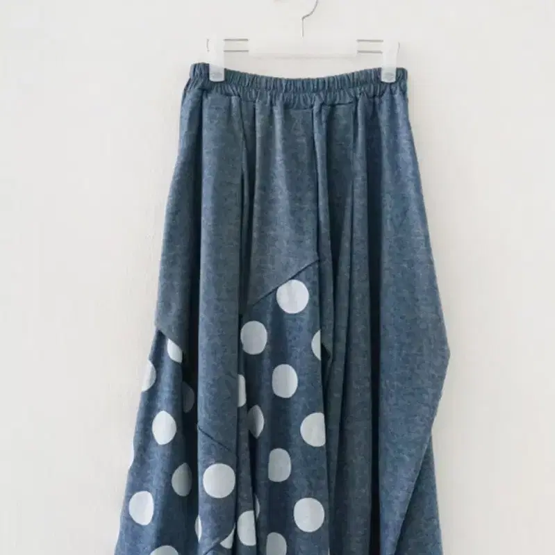 애프터먼데이 도트스커트 molly dot skirt 블루