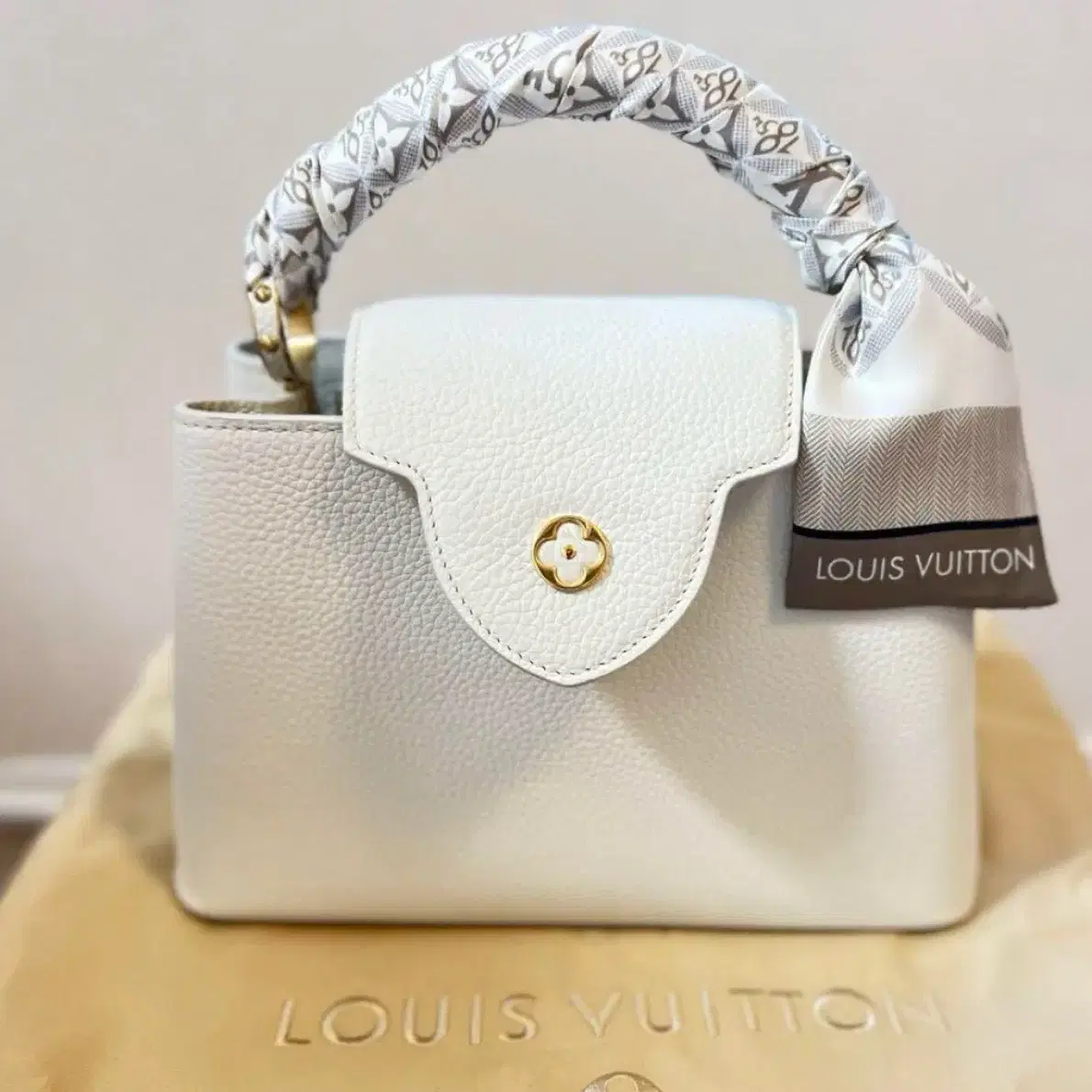 louis vuitton 캡신 BB 스노우