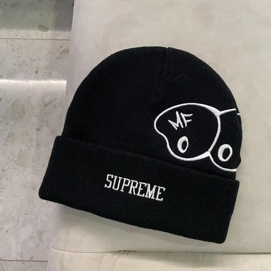 Supreme MF Doom Beanie Black - 23FW