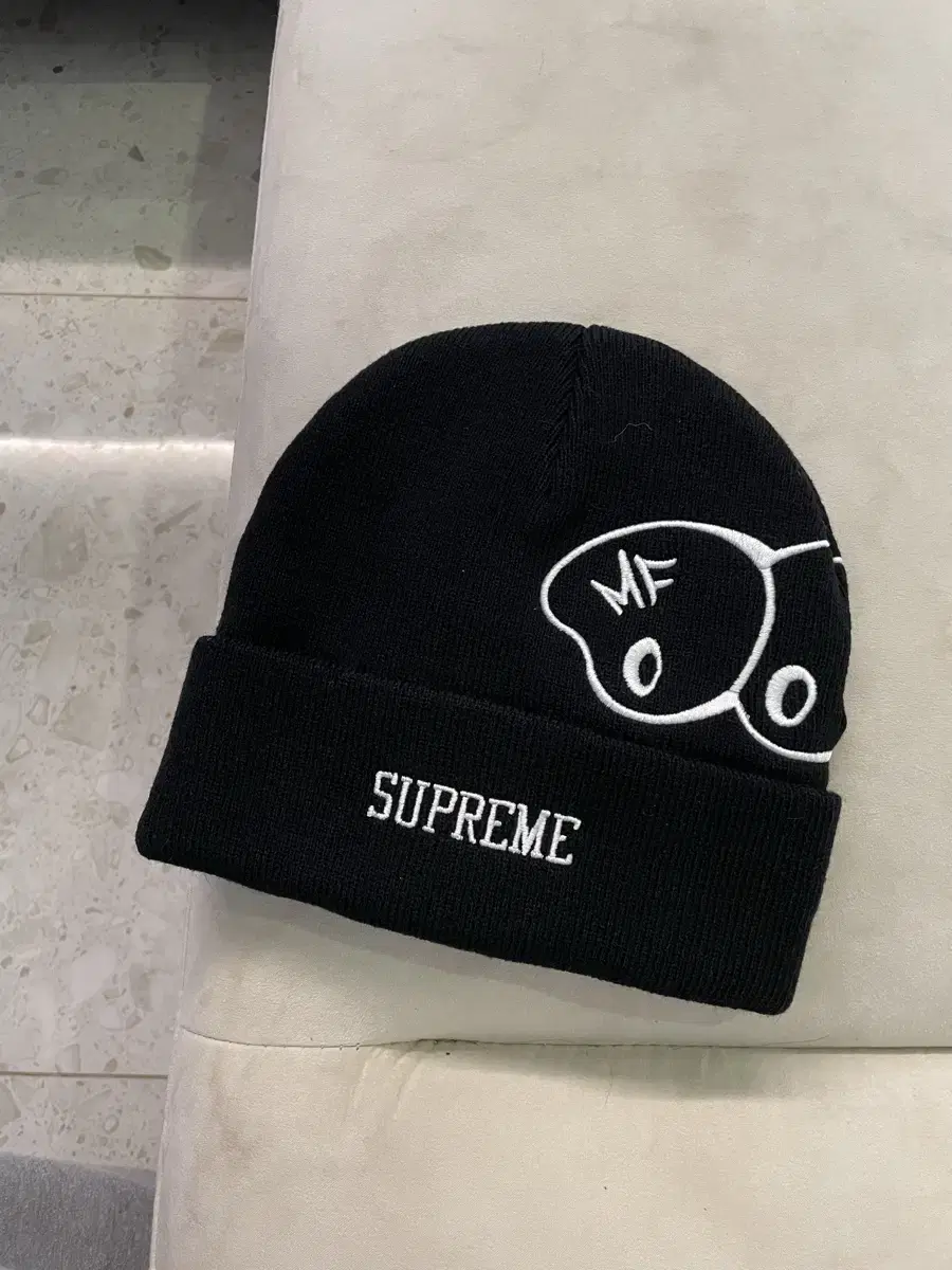 Supreme MF Doom Beanie Black - 23FW