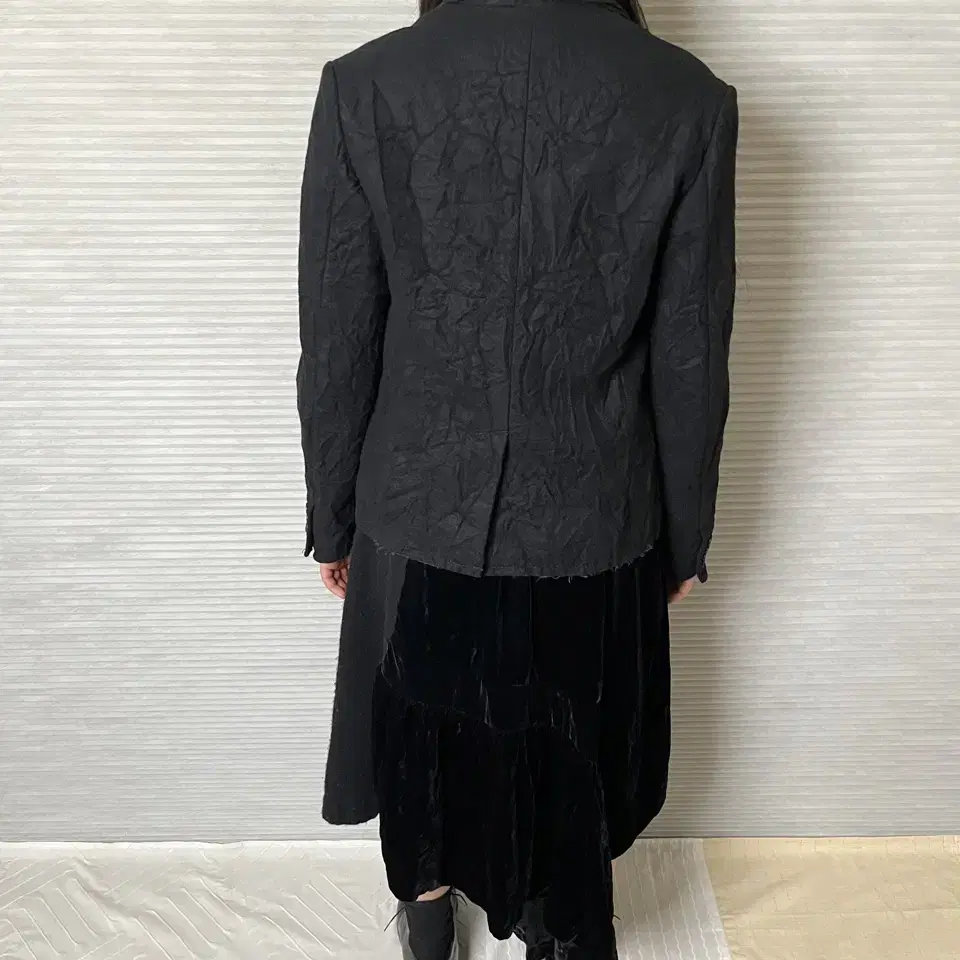 꼼데가르송 링클 레이어드 테일러드 자켓 comme des garcons