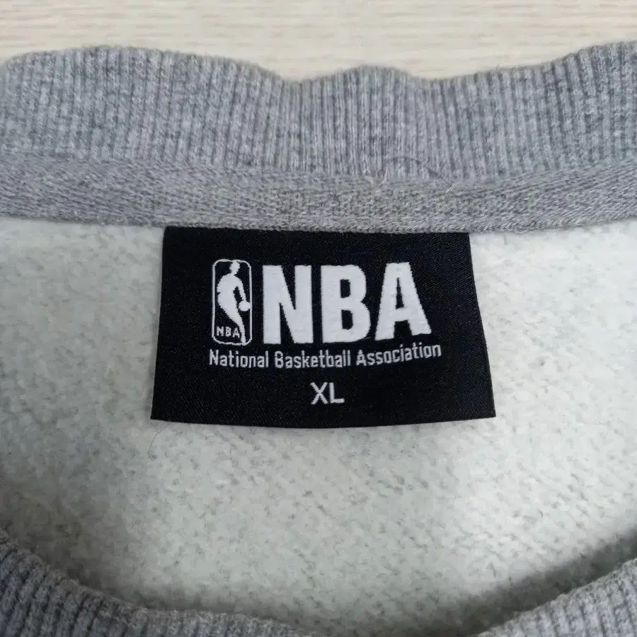 XL105 NBA Warrior's 기모 맨투맨 그레이 XL-360