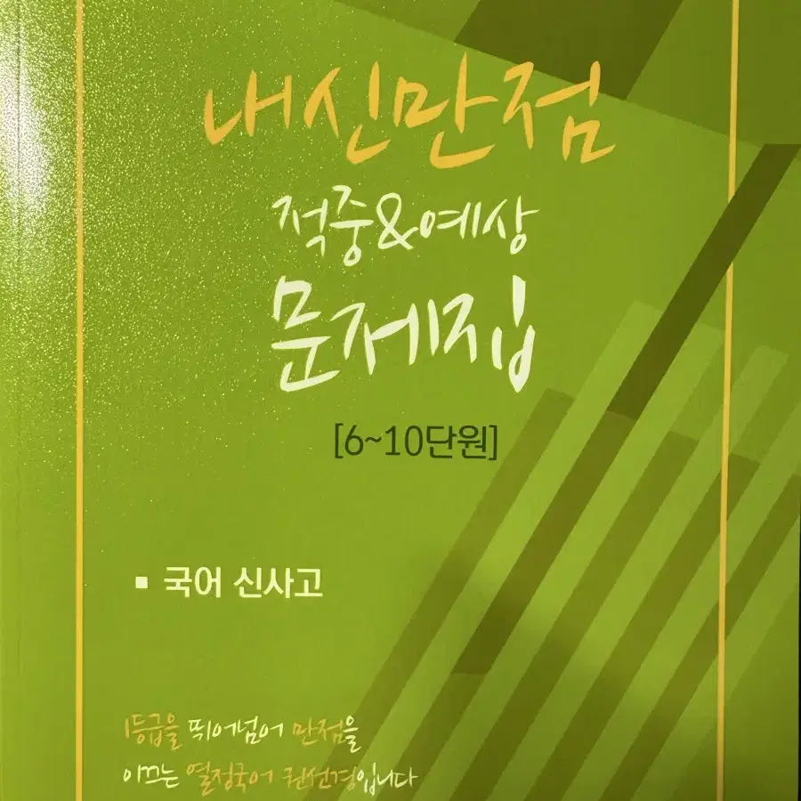 고1 신사고 국어 1~10단원 팝니다