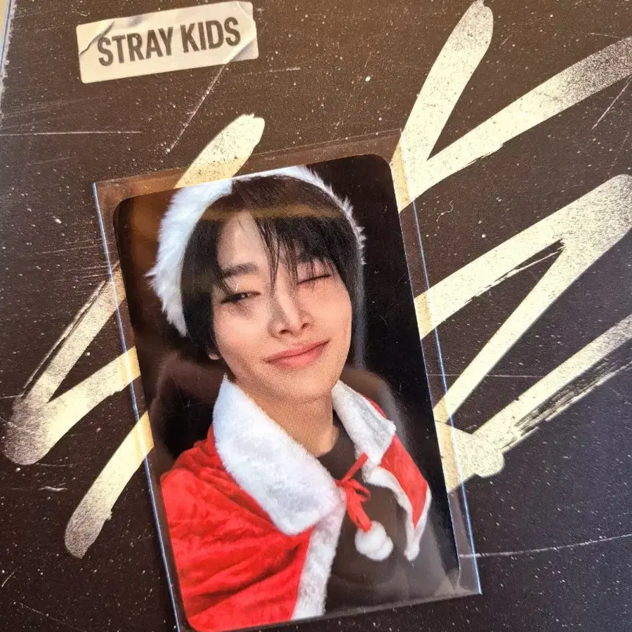 아이엔 산타 포토카드 Stray Kids POP-UP