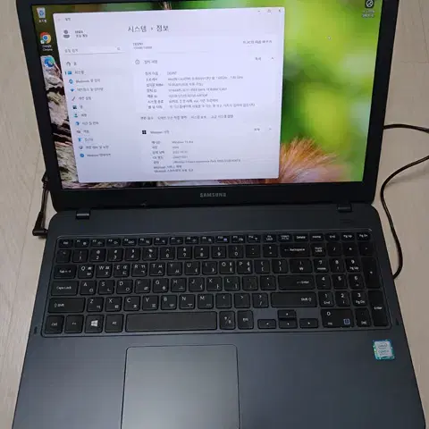 삼성 중고 노트북 15인치 램16G  512G 3.9GHz Win11