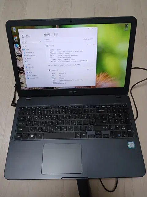 삼성 중고 노트북 15인치 램16G  512G 3.9GHz Win11