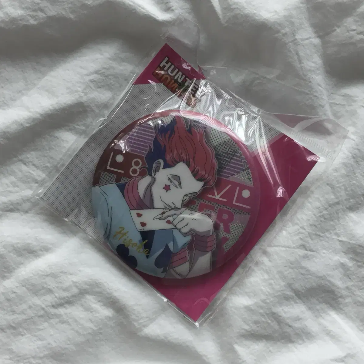 Hunter Hunter Hisoka Can Badge Pin Button Unsealed